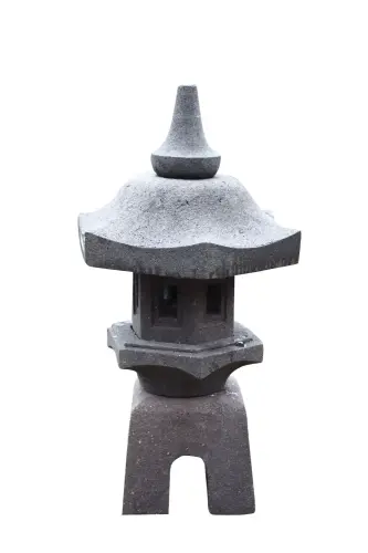 Product image of the product “Japanese stone lantern, several parts, model Yukimi Gata, sizes 65cm and 85cm ”